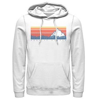 Men's Keep It Simple Gradiant Mountain Range Hoodie