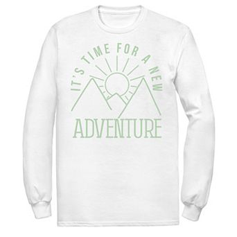 Men's It's Time For A New Adventure Line Art Tee