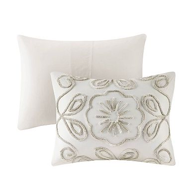 Madison Park Juliana 3-piece Tufted Cotton Chenille Comforter Set