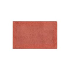 PLYH 2 Piece Memory Foam Shag Bath Rug Set - Color: Orange