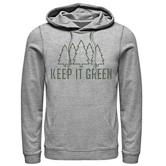 Men's Fifth Sun Keep It Green Pine Trees Hoodie