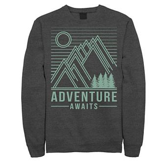 Men's Fifth Sun Adventure Awaits Line Art Sweatshirt