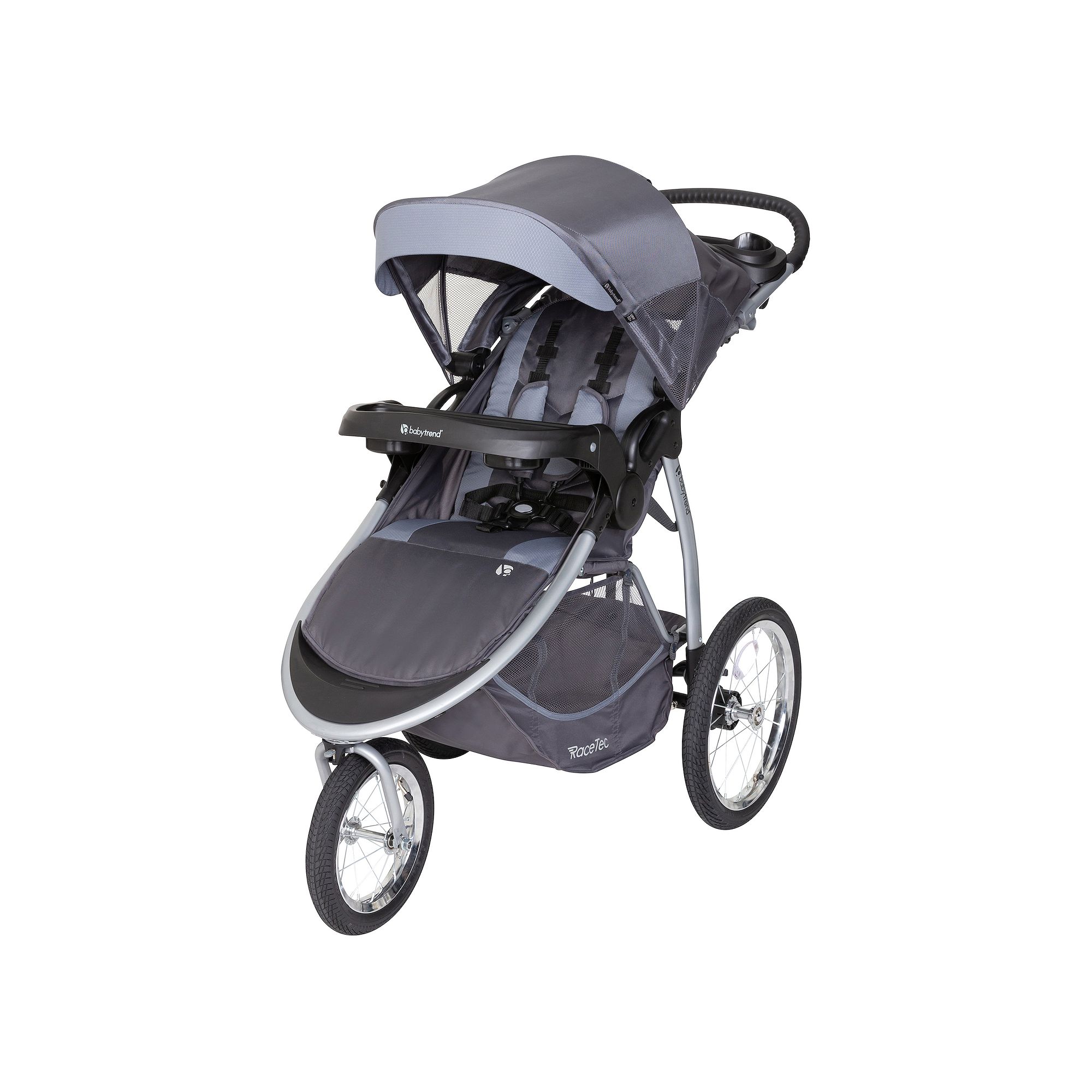 Baby Trend Expedition Race Tec Jogger Stroller, Ultra Gray