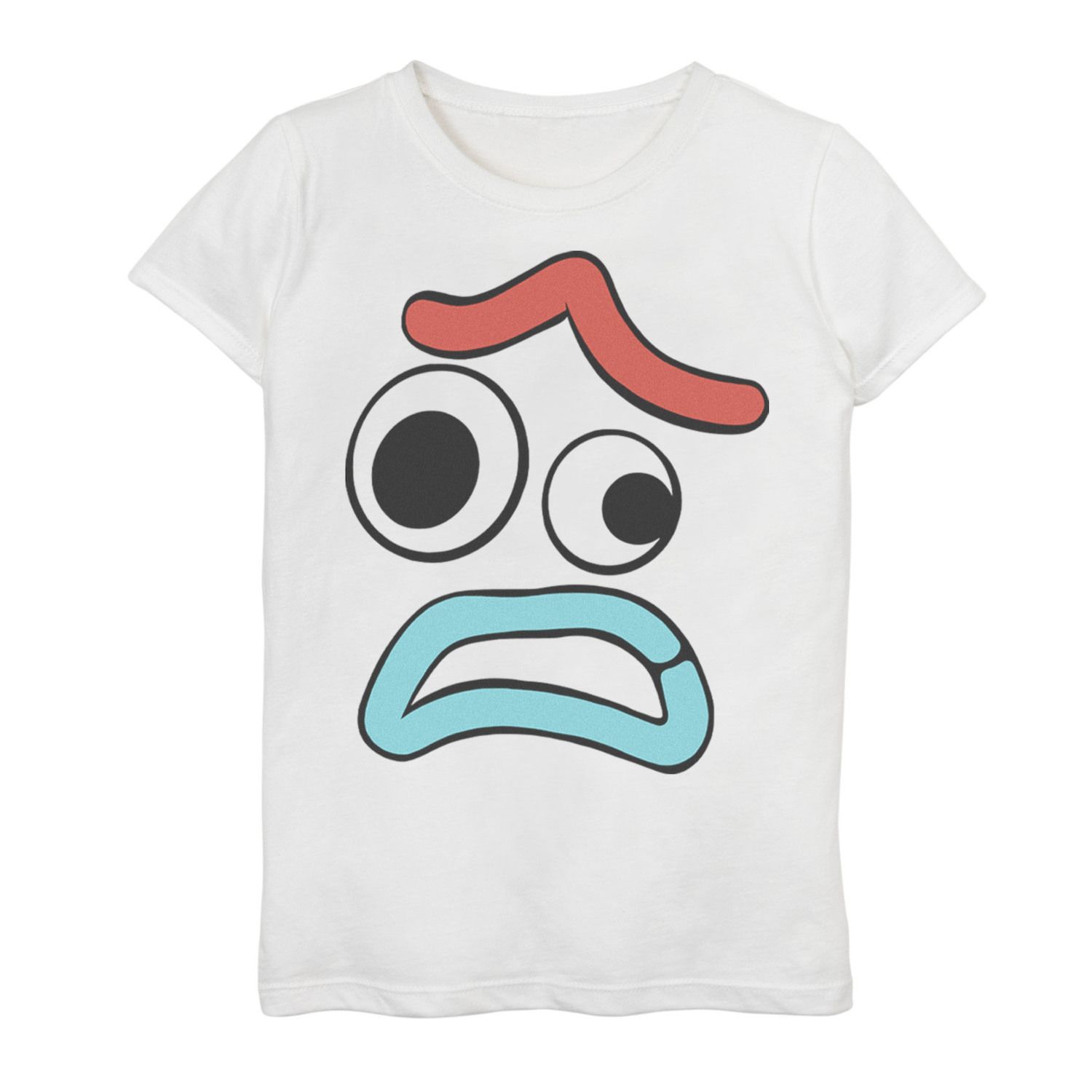 Image for Disney / Pixar 's Toy Story 4 Girls 7-16 Forky Large Upset Face Graphic Tee at Kohl's.