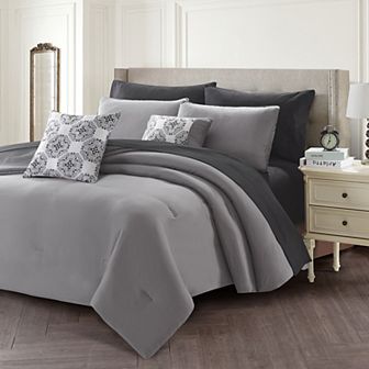 Central Park Eddy Comforter Set & Coordinating Pillows