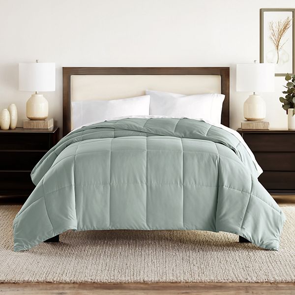 Home Collection All Season Lightweight Premium Down-Alternative Comforter - Eucalyptus (TWIN/TWNXL)