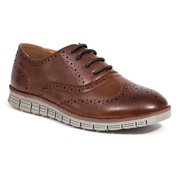 Deer Stags Benton Jr Boys' Wingtip Oxford Shoes