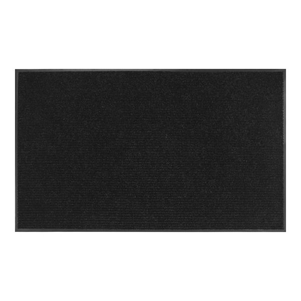  Apache Rib Pepper 3 Ft. x 10 Ft. Commercial Door Mat