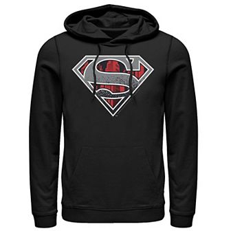 Men's DC Comics Superman Skyline Chest Logo Hoodie