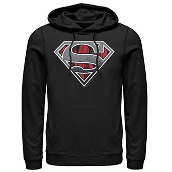 Men's DC Comics Superman Skyline Chest Logo Hoodie