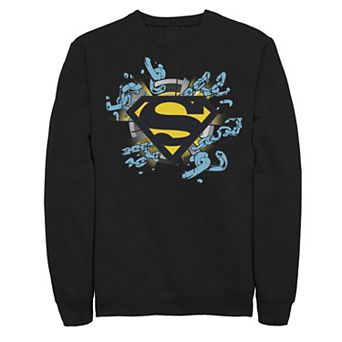 Men's DC Comics Superman Chain Link Logo Sweatshirt