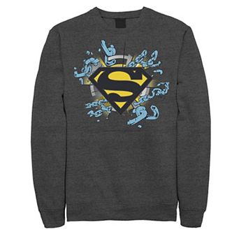Men's DC Comics Superman Chain Link Logo Sweatshirt