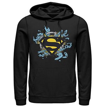 Men's DC Comics Superman Chain Link Logo Hoodie