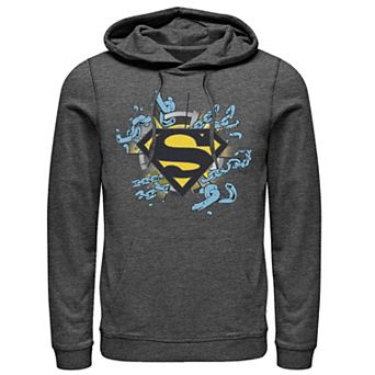 Men's DC Comics Superman Chain Link Logo Hoodie