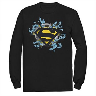 Men's DC Comics Superman Chain Link Logo Tee