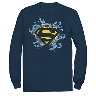 Men's DC Comics Superman Chain Link Logo Tee