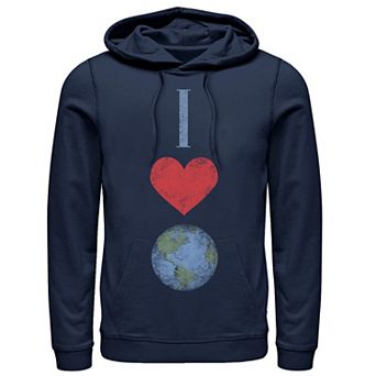 Men's Fifth Sun I Heart Earth Hoodie