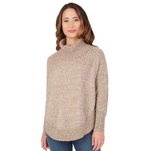 Kohls poncho outlet sweater