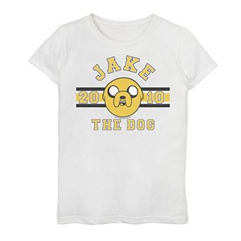 Girls 7-16 Adventure time Jake The Dog 2010 Head Shot Graphic Tee