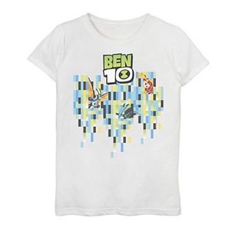 Girls 7-16 Ben 10 Pixel Aliens Graphic Tee