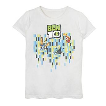 Girls 7-16 Ben 10 Pixel Aliens Graphic Tee