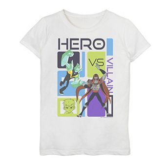 Girls 7-16 Ben 10 Hero VS Villain Graphic Tee