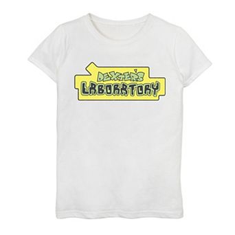 Girls 7-16 Dexter's Laboratory Original Logo Graphic Tee