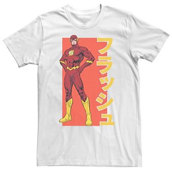 Men's DC Comics The Flash Bold Kanji Portrait Tee