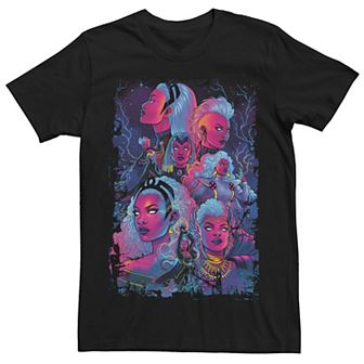 Men's Marvel X-Men Storm Of Past And Present Distressed Poster Tee