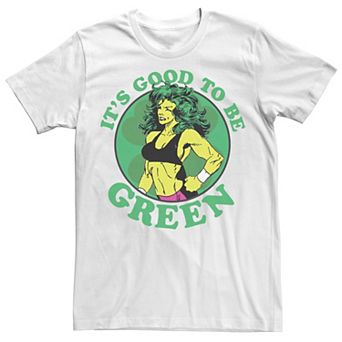 Men's Marvel St. Patrick's Day She-Hulk It's Good To Be Green Tee