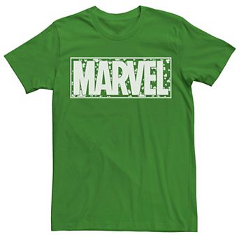 Men's Marvel Comics St. Patrick's Day Shamrock Logo Tee