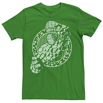 Men's Marvel St. Patrick's Day Fantastic Four The Thing Shamrock Tee