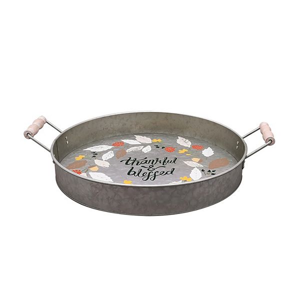 Celebrate Together™ Fall Galvanized Metal Serving Tray