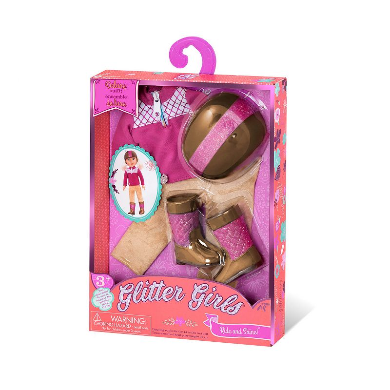 UPC 062243336841 product image for Glitter Girls 14-Inch Doll Deluxe Equestrian Outfit, Multicolor | upcitemdb.com