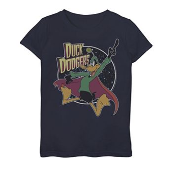 Girls 7-16 Looney Tunes Daffy Duck Vintage Portrait Graphic Tee