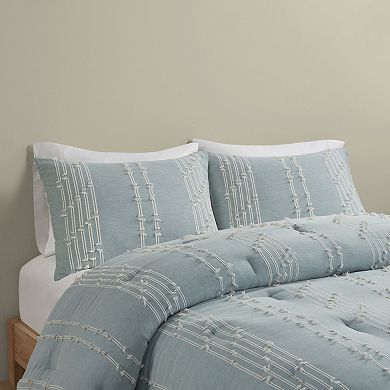 INK+IVY Kara Cotton Jacquard Comforter Set