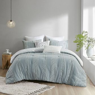 INK+IVY Kara Jacquard Cotton Comforter Set