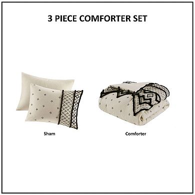 INK+IVY Marta 3-piece Cotton Comforter Set