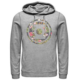 Men's DC Comics Justice League Green Lantern Tropical Logo Hoodie