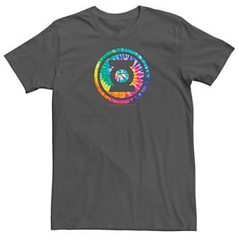 Men's DC Comics Green Lantern Tie Dye Logo Tee