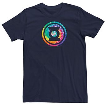 Men's DC Comics Green Lantern Tie Dye Logo Tee