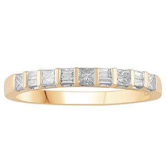 10k Gold 1/3 Carat T.W. Diamond Stackable Band Ring