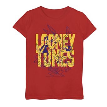 Girls 7-16 Looney Tunes Pop Tunes Lineup Graphic Tee