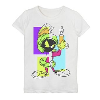 Girls 7-16 Looney Tunes Retro Marv Poster Graphic Tee