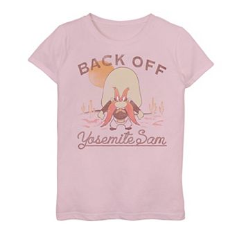 Girls 7-16 Looney Tunes Yosemite Sam Back Off Poster Graphic Tee