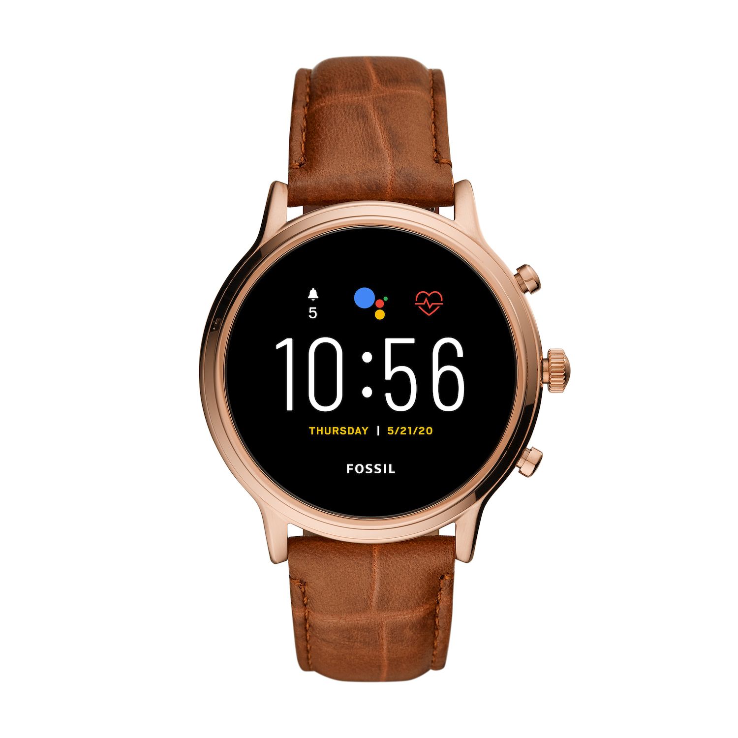 women's fossil smartwatch kohls