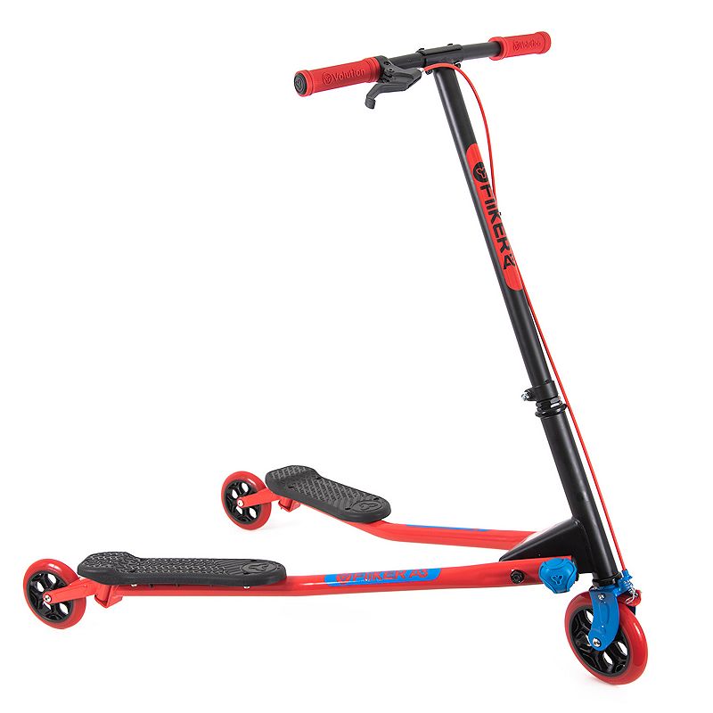 Yvolution Y Fliker Air A3 Kids Drifting Scooter, Red
