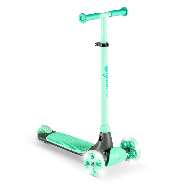 Yvolution Y-Glider 3-Wheeled Folding Scooter, Green