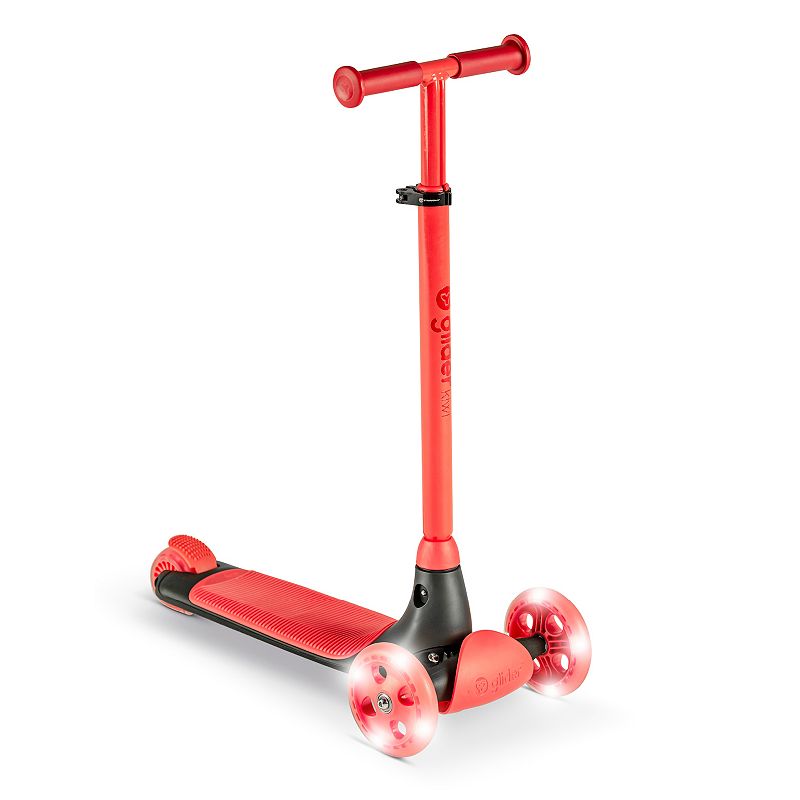 69272613 Yvolution Y-Glider 3-Wheeled Folding Scooter, Red sku 69272613