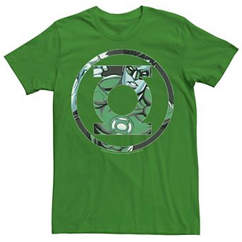 Men's DC Comics Justice League Green Lantern Face Logo Tee